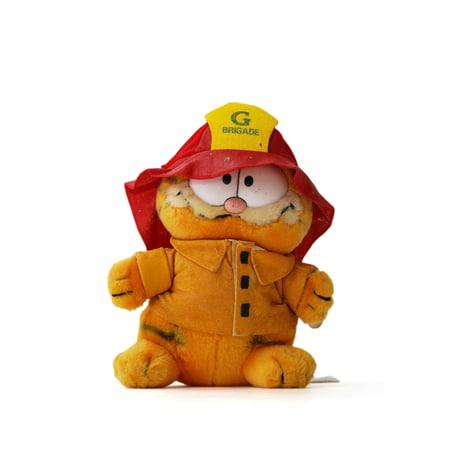 Garfield / Vintage, Plush Toy "Brigade"