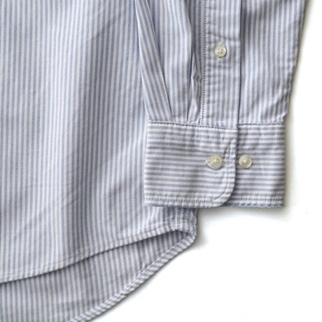 Ralph Lauren / Vintage, Striped Cotton Oxford B.D L/S Shirt "Classic Fit"