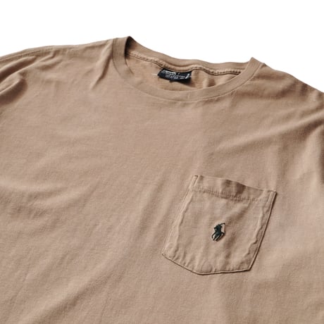 Polo Ralph Lauren / Vintage, Cotton Jersey Crewneck Pocket S/S Tee