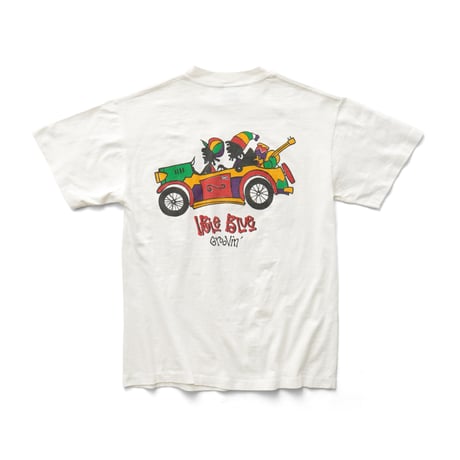 Barbados / Vintage, Souvenir S/S Tee "Irie Blue"