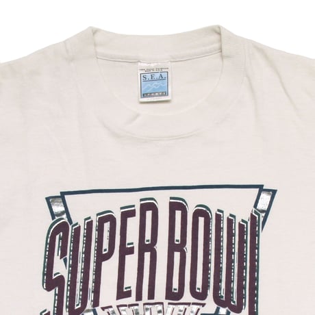 Super Bowl  / 90's Vintage,  Super Bowl XXⅦ  S/S Tee