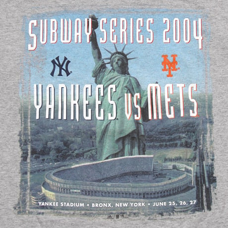 adidas / 00's Vintage, 2004 Subway Series S/S Tee