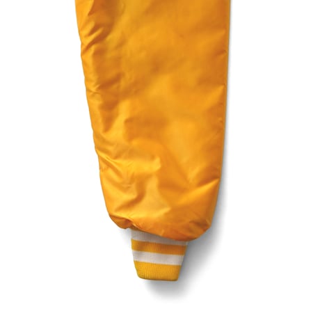 DeLong / Vintage, Insulated Satin Varsity Jacket