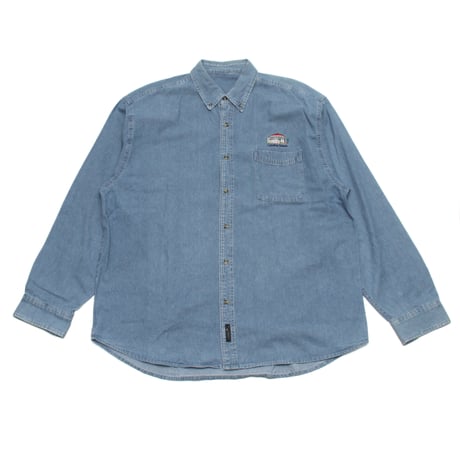 Santa Catalina Island / 90's Vintage, Denim B.D L/S Shirt