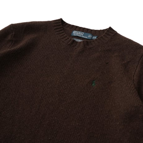 Polo Ralph Lauren / Vintage, Wool Knit Crewneck