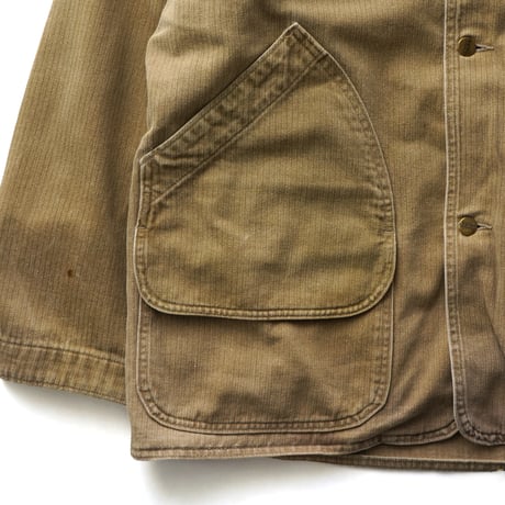 L.L. Bean / Vintage, Herringbone Field Coat, Wool/Nylon Liner