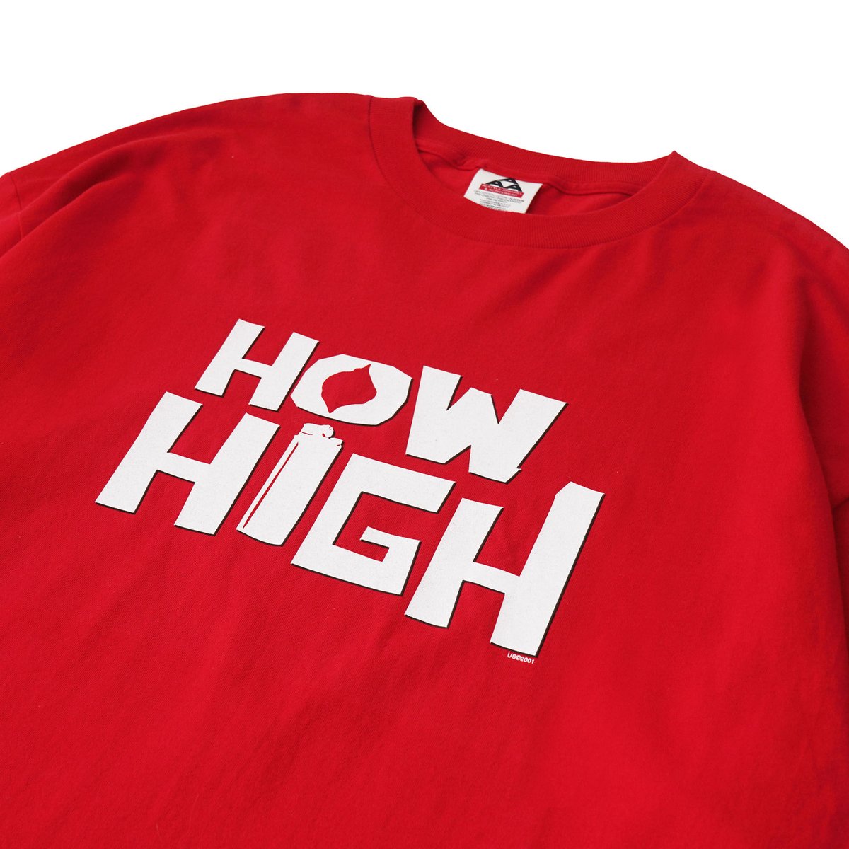 HOW HIGH / Vintage, Logo L/S Tee ©2001 | ティーレコ