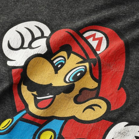 Super Mario / S/S Tee "MARIO"