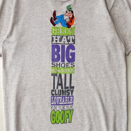Disney / Vintage, Goofy S/S Tee