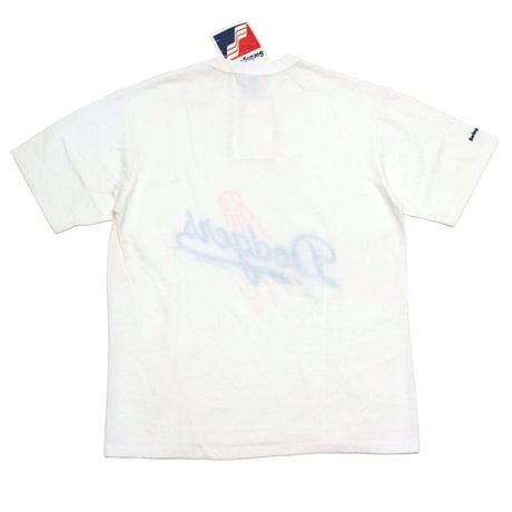 Los Angeles Dodgers / 90's Vintage, Logo Henley Neck S/S Tee