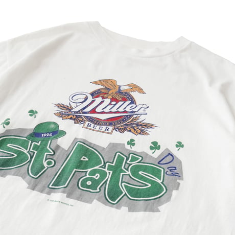 Miller Beer / Vintage, St. Patrick's Day S/S Tee