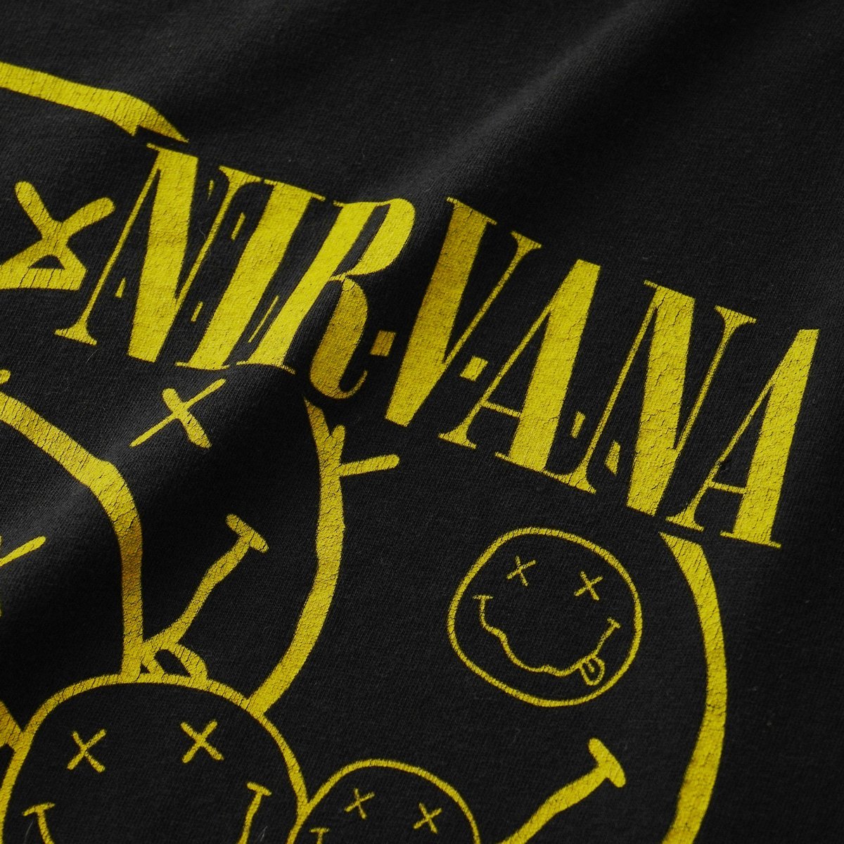 Nirvana / Many Smiley Face S/S Tee | ティーレコ