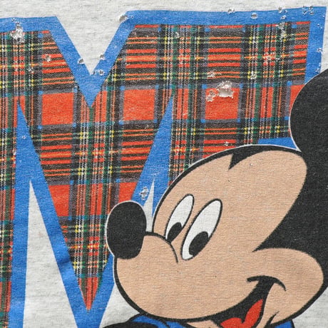 Disney / Vintage, Mickey Mouse S/S Tee "Mickey University"