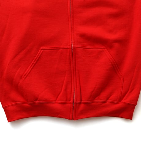 Teereco / Flock Arc Logo Zip Up Hooded Sweatshirt