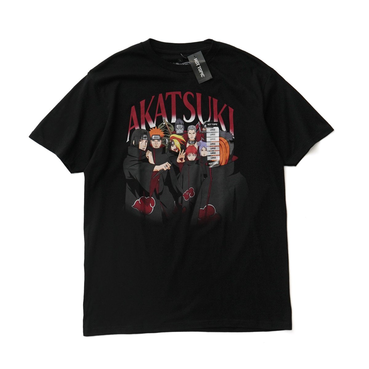 Naruto Shippuden / Akatsuki S/S Tee | ティーレコ Naruto Shippuden / Akatsuki S/S Tee | ティーレコ