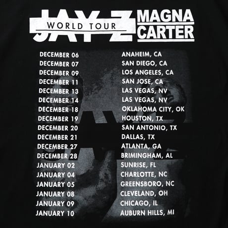 JAY-Z / Magna Carter World Tour S/S Tee