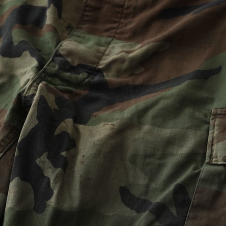 U.S Army / Vintage, BDU Short, Trousers Combat Woodland Camouflage Pattern