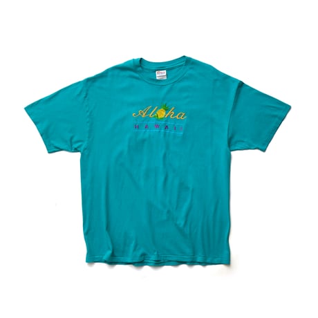 Hawaii / Vintage, Embroidered S/S Tee