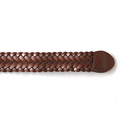 Braided Leather Belt