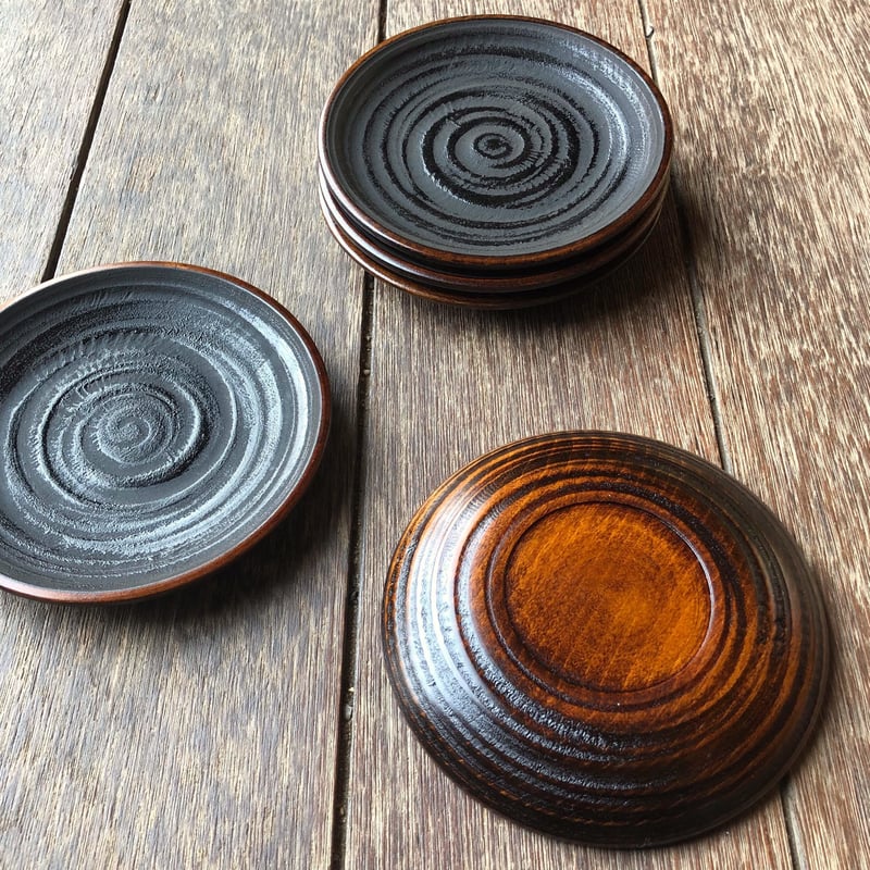 茶托 象谷渕すり 12cm | Shop 87.5 c720 茶托 木製 象谷塗 5