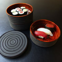 三段丸重 象谷塗 φ15cm