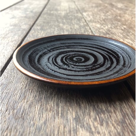 茶托　象谷渕すり 12cm