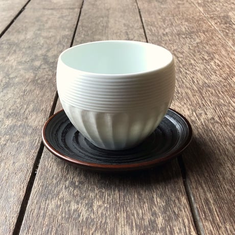 茶托　象谷渕すり 12cm