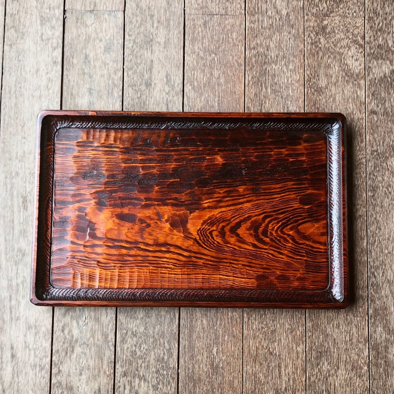 長手盆 松 すり漆塗 54cm | Shop 87.5
