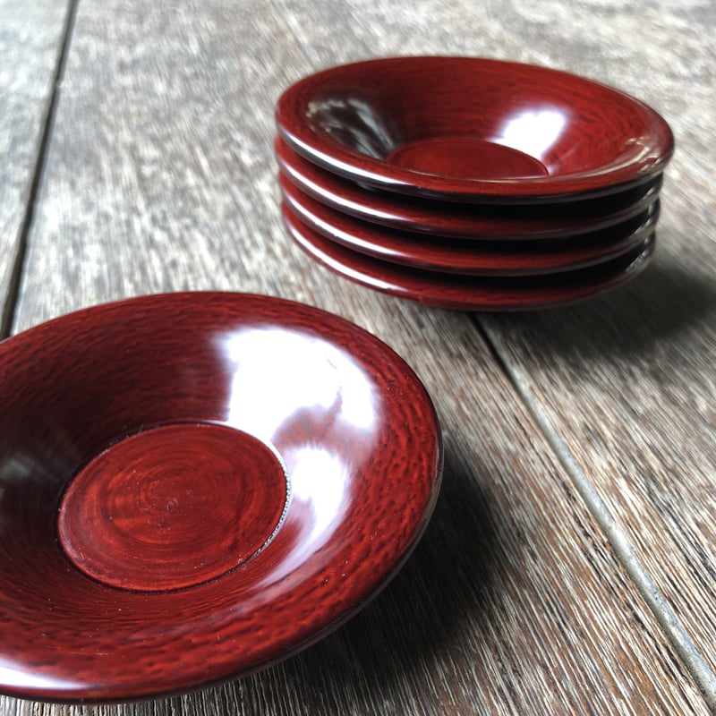 茶托 朝顔型後藤塗 9cm | Shop 87.5