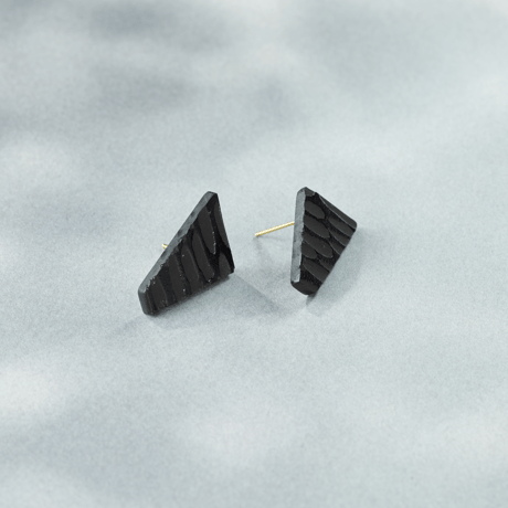＜漆アクセサリー＞ピアス / Zokoku