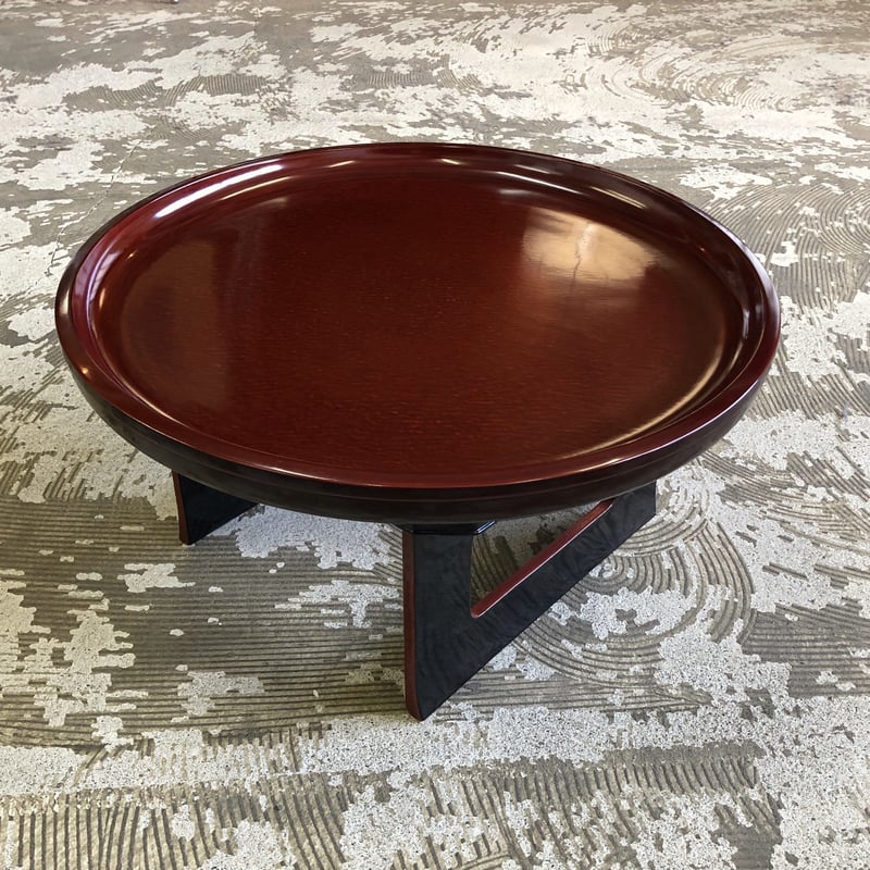 後藤塗　宗家後藤造り　三味線銘々盆10客（5客×2）箱2個 後藤塗 宗家後藤造り 三味線銘々盆10客（5客×2）箱2