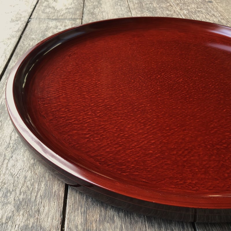 展示品/廃盤/限定3】丸盆 後藤塗 42cm | Shop 87.5