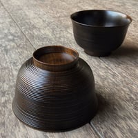 御椀　がら筋利休塗