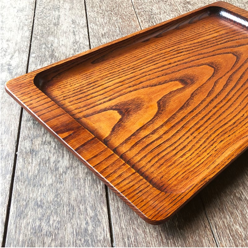 長手盆 栗 すり漆塗 54cm | Shop 87.5