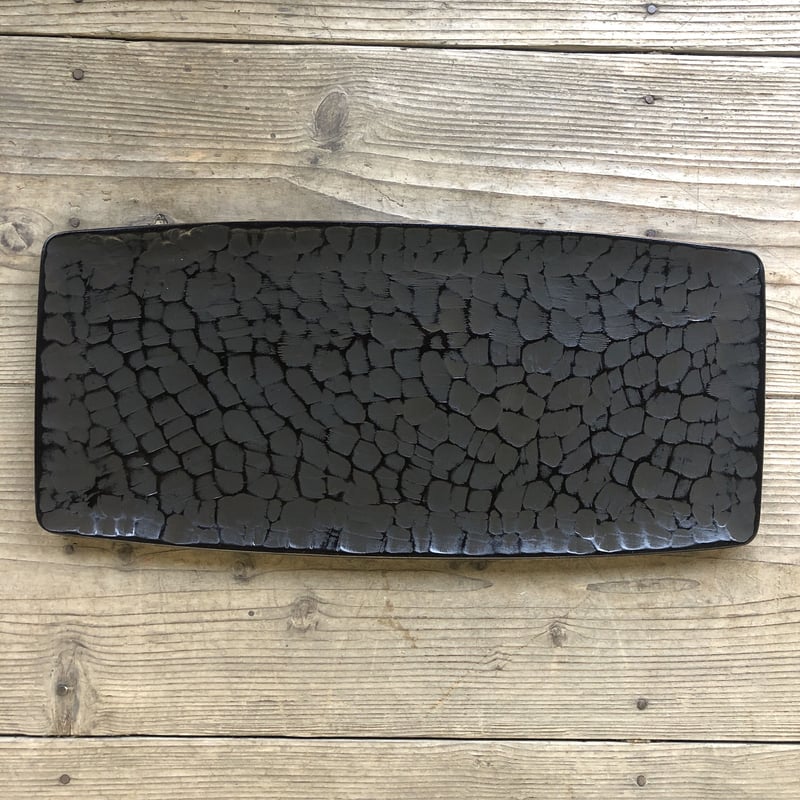 長手盆のみ目象谷塗45cm | Shop 87.5