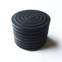 小さな丸重・二段　象谷塗　φ12cm