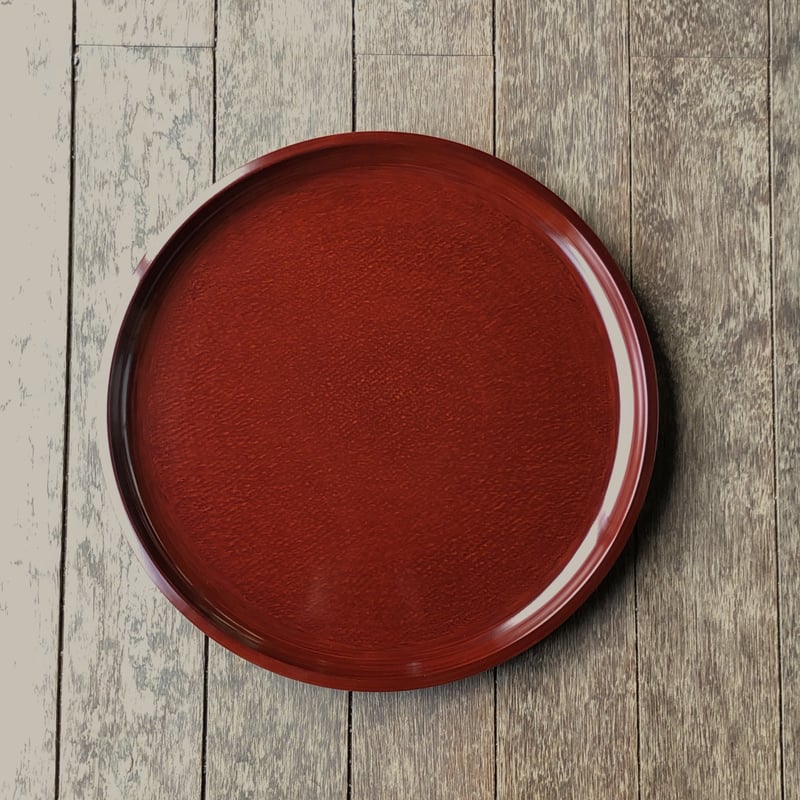 展示品/廃盤/限定3】丸盆 後藤塗 42cm | Shop 87.5