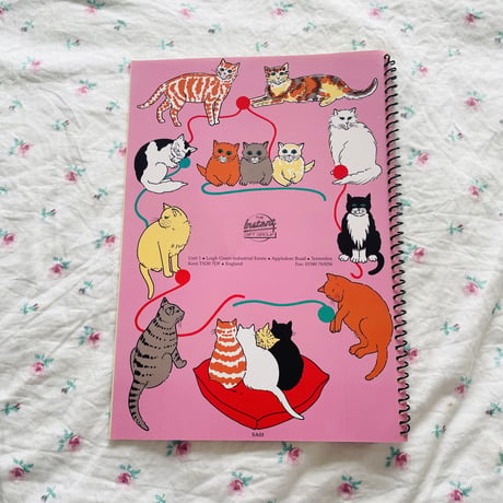猫 ステッカーアルバム CAT STICKER ALBUM