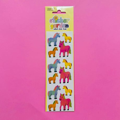 Sticker Garden★馬 HORSE