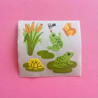 カエル ② シール FROG STICKER