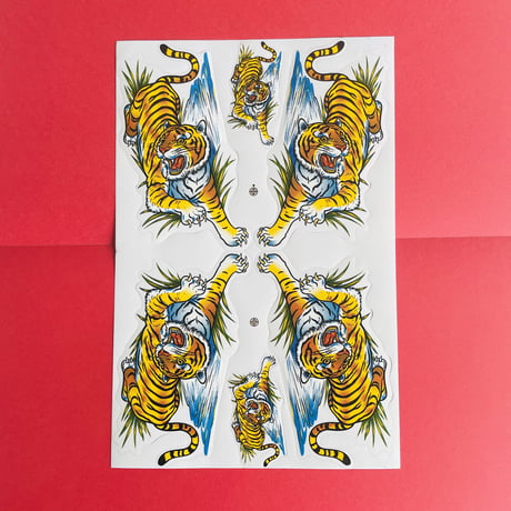 トラ シール 大 ③ TIGER STICKER