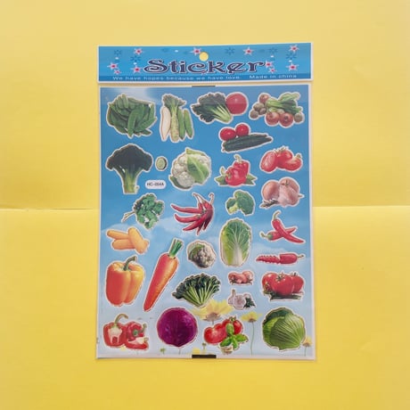 野菜のシール VEGETABLE STICKER