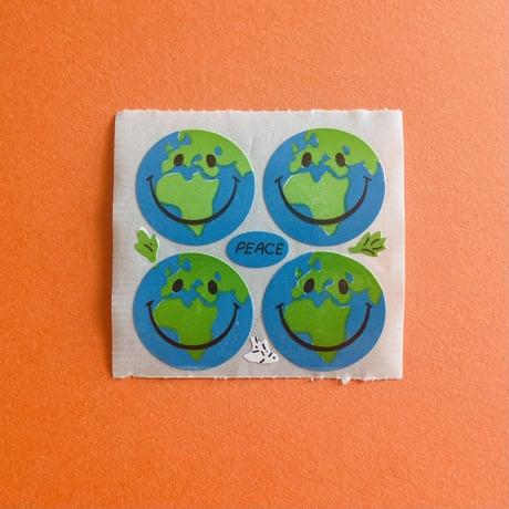 地球 シール EARTH STICKER