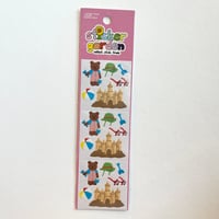 Sticker Garden★ ビーチ クマ BEACH BEAR