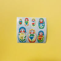 マトリョーシカ シール MATRYOSHKA STICKER
