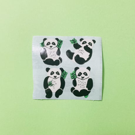 パンダ シール PANDA STICKER