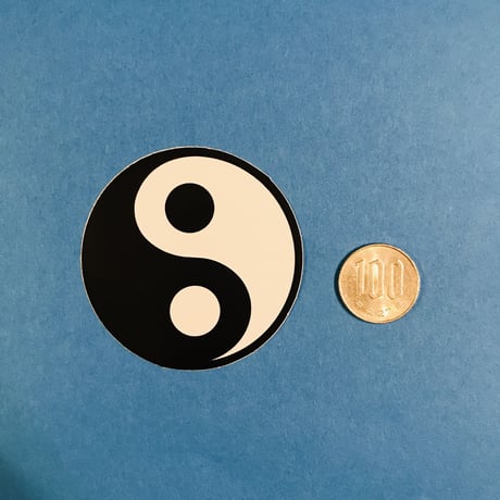陰陽 シール YIN YANG STICKER