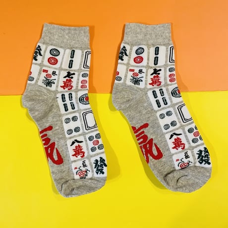 麻雀牌 靴下 MAHJONG SOCKS