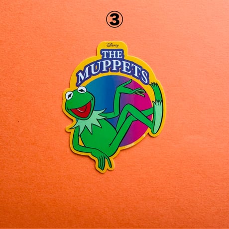 マペッツ キャラクター ステッカー THE MUPPETS CHARACTER STICKER