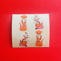 ネズミ シール MOUSE STICKER